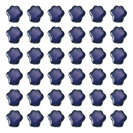 50шт стеклянные бусины, чувствительные к температуре бусины, меняющие цвет, отпечаток лапы