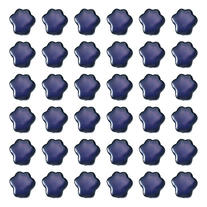 50шт стеклянные бусины, чувствительные к температуре бусины, меняющие цвет, отпечаток лапы