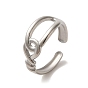 304 Stainless Steel Open Cuff Ring