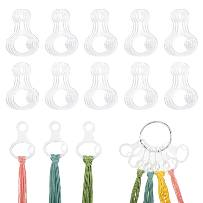 3 сумки акриловые нити намотки доски, с кольцами на петлях из железа с вкладными листами из ПК, для вышивки крестиком, хлопчатобумажной нитью, рукоделием, сделай сам, для хранения шитья