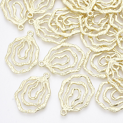 Подвески из сплава , овальные