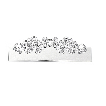 Carbon Steel Cutting Dies Stencils, for DIY Scrapbooking, Photo Album, Decorative Embossing Paper Card, Matte Stainless Steel Color