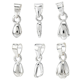 6 шт. 3 стили 925 подвески из стерлингового серебра, ледоруб и щепотку поручительств, с печатью 925