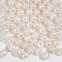 1 нити натуральных культивированных пресноводных жемчужных бусин, круглые