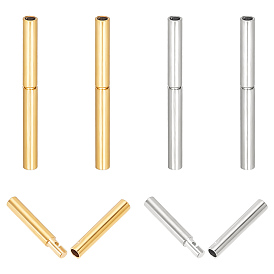 6 наборы 2 цвета 304 закручивающиеся байонетные застежки из нержавеющей стали, колонка