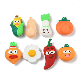 ПВХ подвески, растительный, для брелка