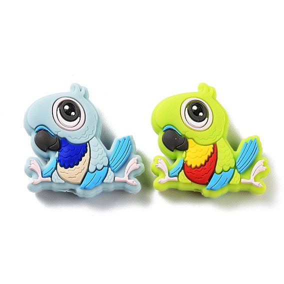 Силиконовые фокальные бусины для пищевых продуктов для птиц, изготовление ожерелий diy