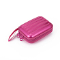 Tinplate Zipper Bag, Portable Coin Purse, for Business Card, Draw-bar box Shape