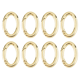 8шт. стойка, покрытие, латунные пружины, кольца затвора, долговечный, без свинца и без кадмия, овальные