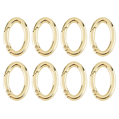 8шт. стойка, покрытие, латунные пружины, кольца затвора, долговечный, без свинца и без кадмия, овальные