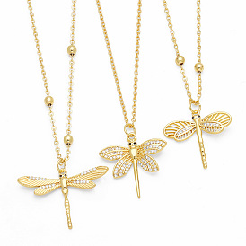 Simple Dragonfly Necklace Collarbone Chain Accessories - Minimalist, Elegant, Delicate.