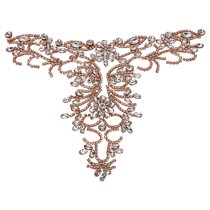 1 аксессуары для украшения из поликарбонатного сплава со стразами, нашивка с кружевной аппликацией, швейные украшения, цветок