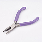 45# Carbon Steel Jewelry Pliers, Chain Nose Pliers, Polishing, Gray