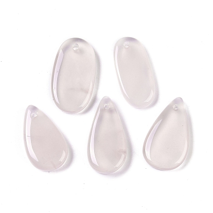 Natural Pink Agate Pendant, Mixed Shapes