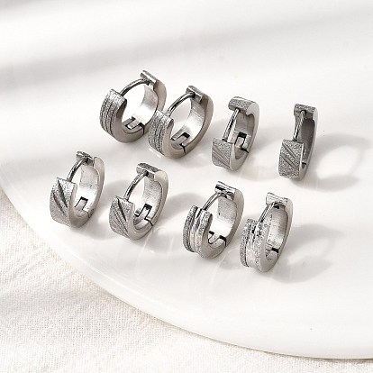 Серьги из 304 нержавеющей стали, 