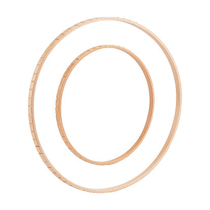 Round Ring Wooden Knitting Looms Tool