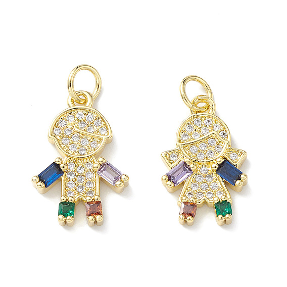 Стойка металлическая латунная микропрофилированная кубическая циркония подвески, без свинца и без кадмия, человеческое обаяние, реальный 18 k позолоченный, с целью перехода в кольце