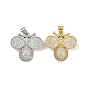Латунные микро проложить кубического циркония подвески, без кадмия и без свинца, Пчелы