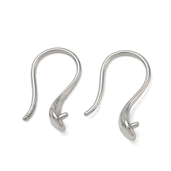 304 Stainless Steel Ear Wire Findings, Earring Hooks