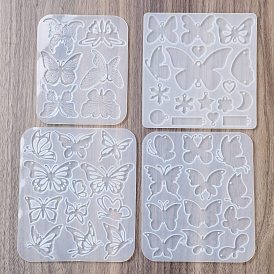 DIY силиконовые формы кулон, формы для литья смолы, бабочка