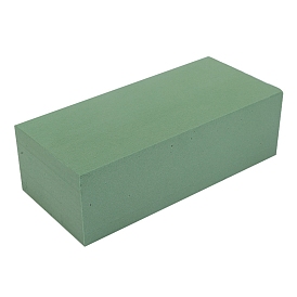 Rectangle Dry Floral Foam for Fresh and Artificial Flowers, for Wedding Garden Decorations