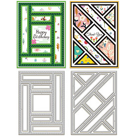 Углеродистая сталь разрезает трафареты, для diy scrapbooking, Фотоальбом, декоративная бумага для тиснения, цвет нержавеющей стали