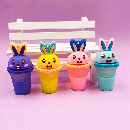 Пластиковые подвески из пвх, кролика прелести