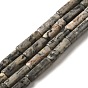 Natural Polychrome Jasper/Picasso Stone/Picasso Jasper Beads Strands, Column