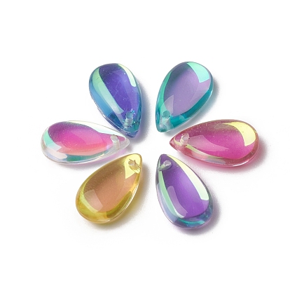 Pendentifs en verre, larme