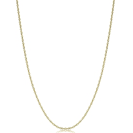 Brass Cable Chain Necklaces, for Beadable Necklace Making