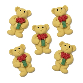 Undurchsichtigen Cabochons, Bär