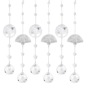 Glass Pendant Decorations,  for Home Bedroom Hanging Decorations