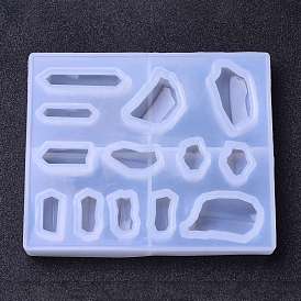 DIY Decorations Silicone Molds, for Jewelry Making, Resin Casting Molds, For UV Resin, Epoxy Resin Craft Making, Arrow & Nuggets
