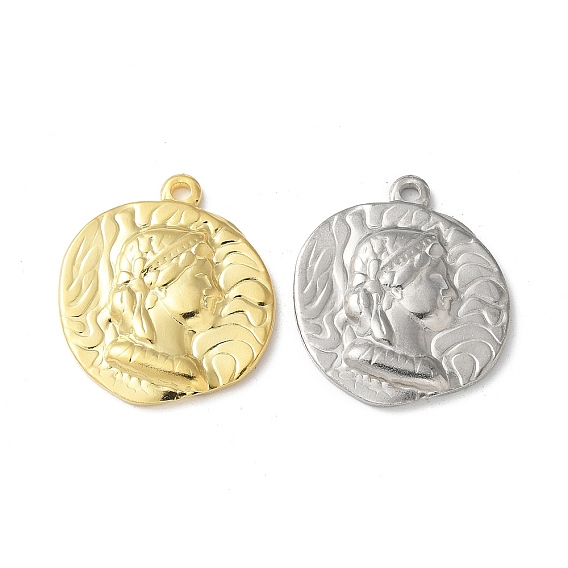 304 подвески из нержавеющей стали, ионное покрытие (ip), портретные чары