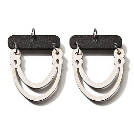 Подвески из тополя, U-образный, с целью перехода в кольце