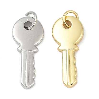 Латунные подвески, Брелоки для ключей, с целью перехода в кольце, без кадмия и без свинца, стойки покрытие, долговечный