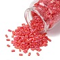 MIYUKI Half TILA Beads, Japanese Seed Beads, 2 Hole, Matte Transparent Colours AB