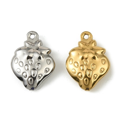 304 подвески из нержавеющей стали. подвеска в виде клубники