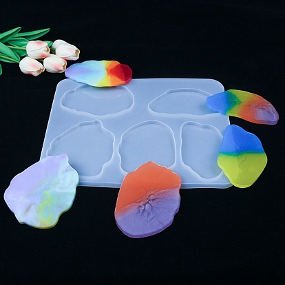 Silicone Cup Mat Molds, Resin Casting Molds, For UV Resin, Epoxy Resin Jewelry Making, Cloud Shapes