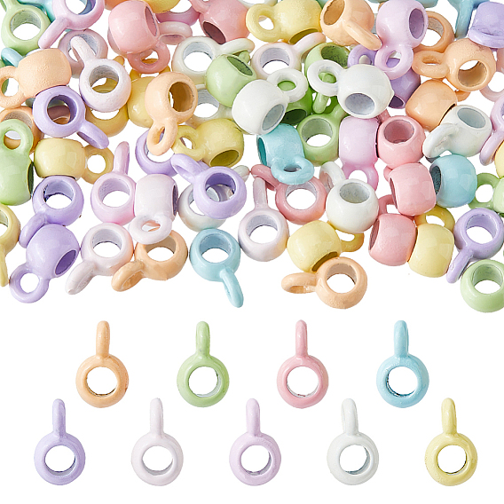 90шт 9 цвета сплава трубчатые дужки