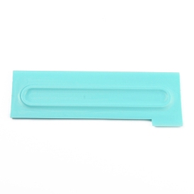 Plastic Baking Edge Dough Scraper and Cutter Pastry Spatulas, for Cake Decoration Baking Tools, Rectangle