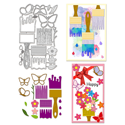 Углеродистая сталь разрезает трафареты, для diy scrapbooking, Фотоальбом, декоративная бумага для тиснения