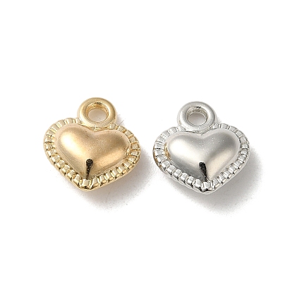 CCB Plastic Charms, Heart Charm