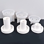 DIY Candle Holder Silicone Molds, Resin Casting Molds, For UV Resin, Epoxy Resin Jewelry Making, Round