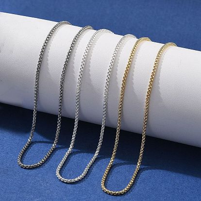 1.5мм латунные цепочки-коробочки