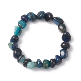 Браслеты из натуральных бусин с драконьими венами для женщин, самородки