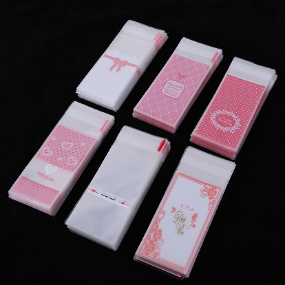 Rectangle Plastic Cellophane Bags, for Lipstick Packaging