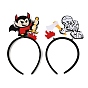 Halloween Polyester & Iron & Plastic Hair Bands, Party Cosplay Hair Accessory