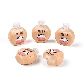 Напечатанные непрозрачные смоляные фигурки молочных продуктов для украшения витрин., аксессуары для кукольного домика с микро-ландшафтом, притворяясь опорными украшениями