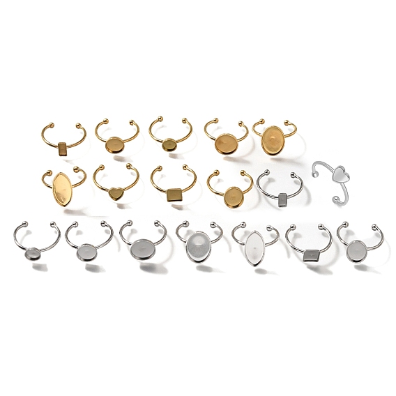 304 компоненты открытого кольца манжеты из нержавеющей стали, настройка кольца колодки